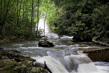 After the Spring Rains, the Cascades and Little Stoney Creek, VA